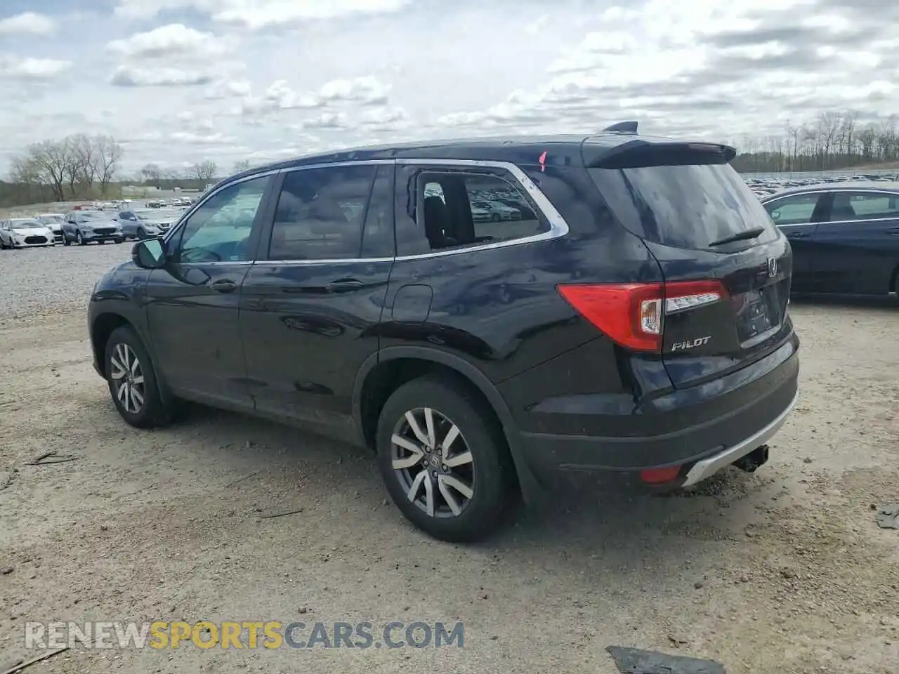 2 Photograph of a damaged car 5FNYF6H52MB100595 HONDA PILOT 2021
