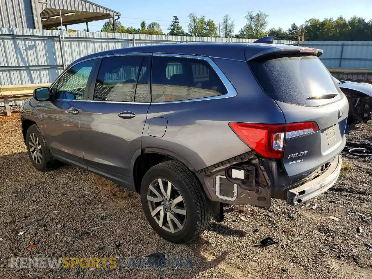 2 Photograph of a damaged car 5FNYF6H52MB103030 HONDA PILOT 2021