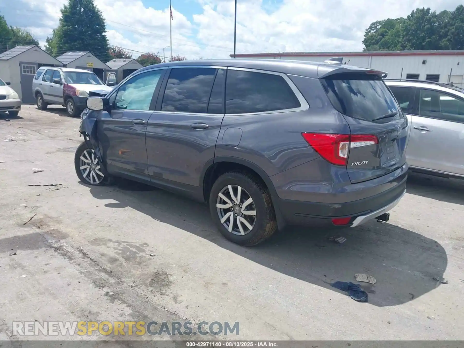 3 Photograph of a damaged car 5FNYF6H53MB079823 HONDA PILOT 2021