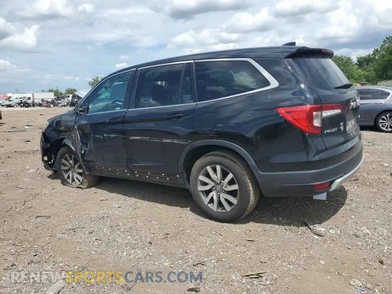 2 Photograph of a damaged car 5FNYF6H54MB030372 HONDA PILOT 2021
