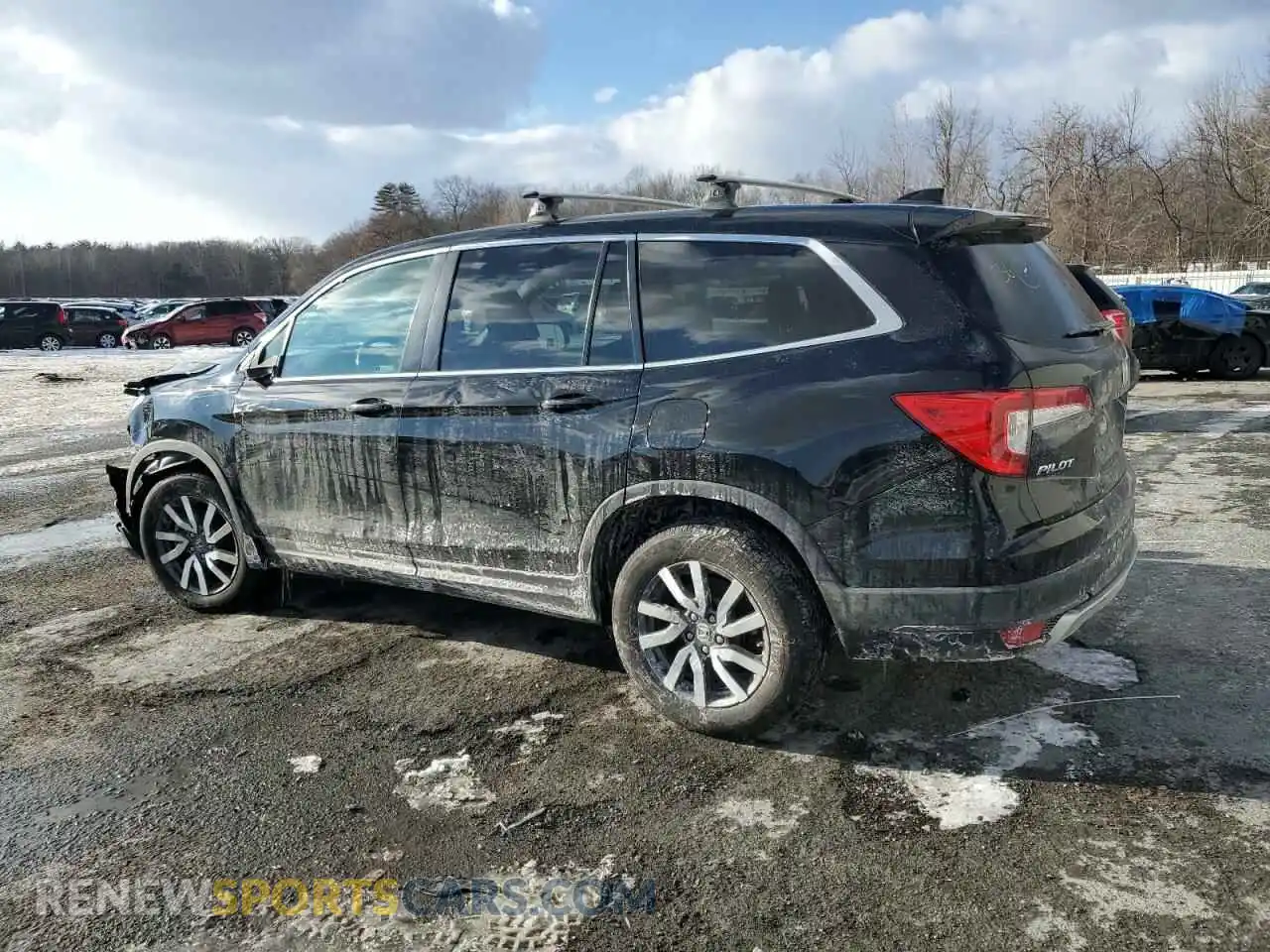 2 Photograph of a damaged car 5FNYF6H54MB047480 HONDA PILOT 2021