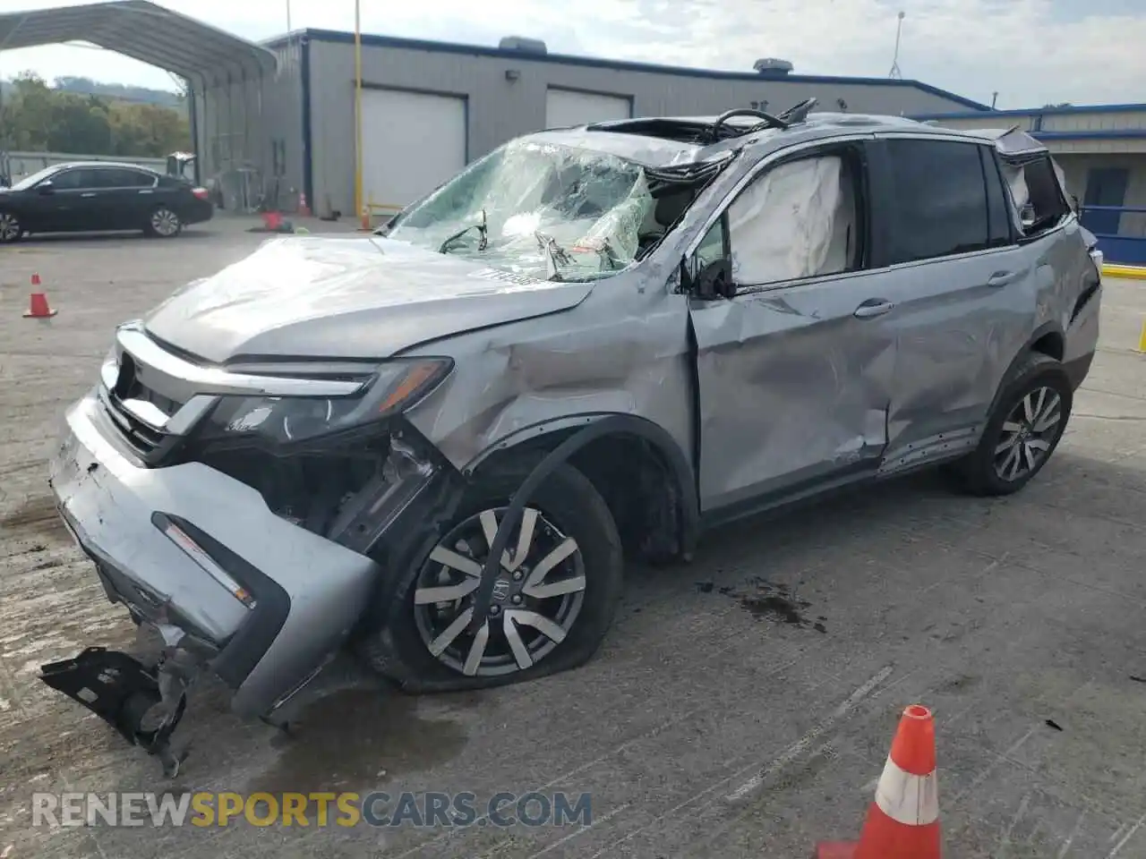 1 fotografías del automóvil dañado 5FNYF6H54MB102316 HONDA PILOT 2021