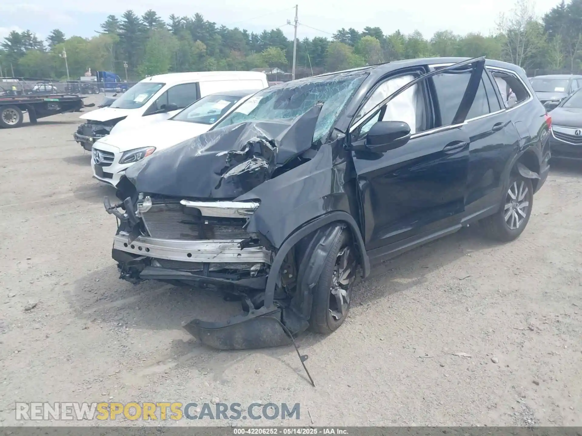 2 Photograph of a damaged car 5FNYF6H55MB069844 HONDA PILOT 2021