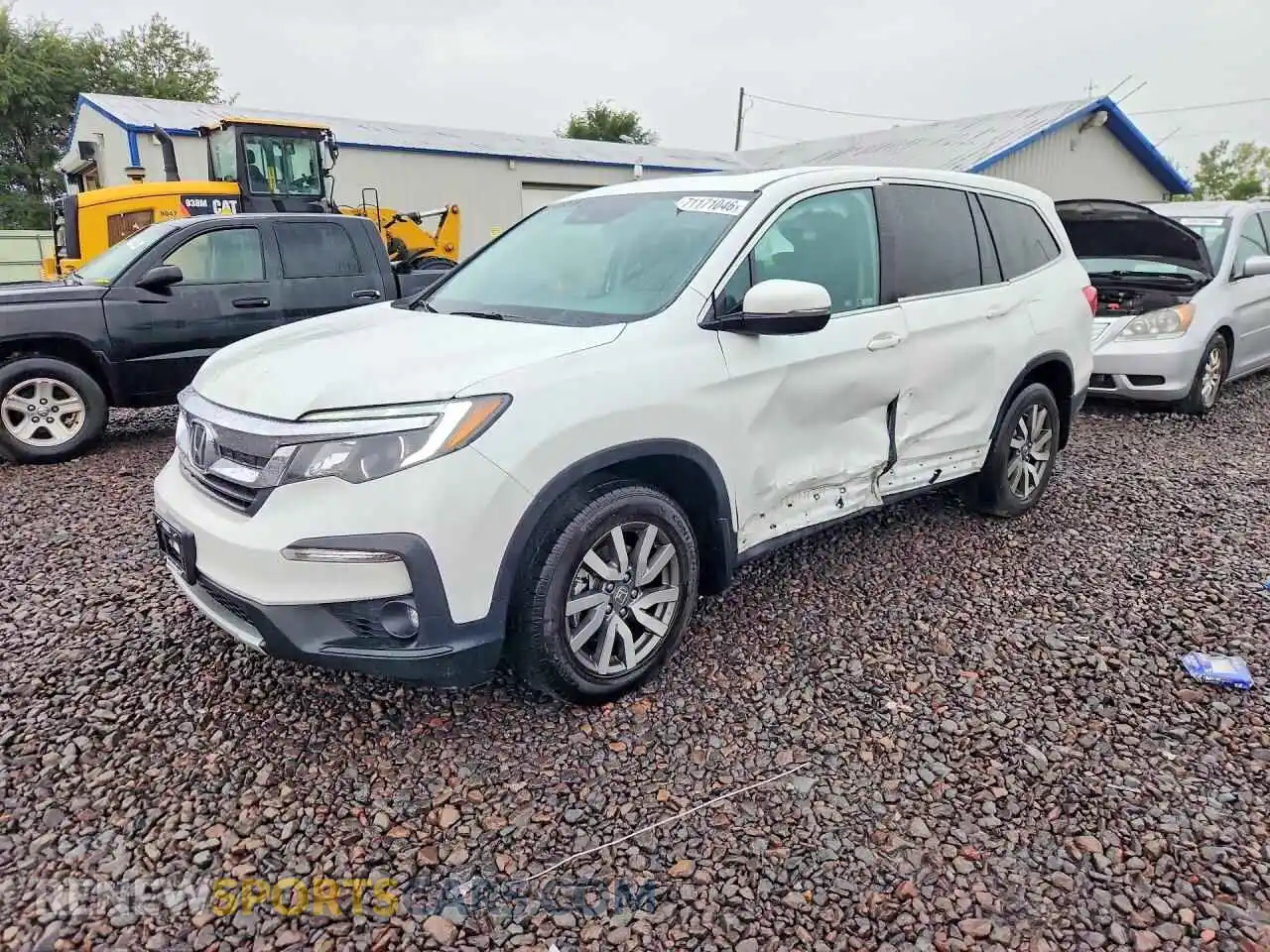 1 fotografías del automóvil dañado 5FNYF6H55MB075711 HONDA PILOT 2021