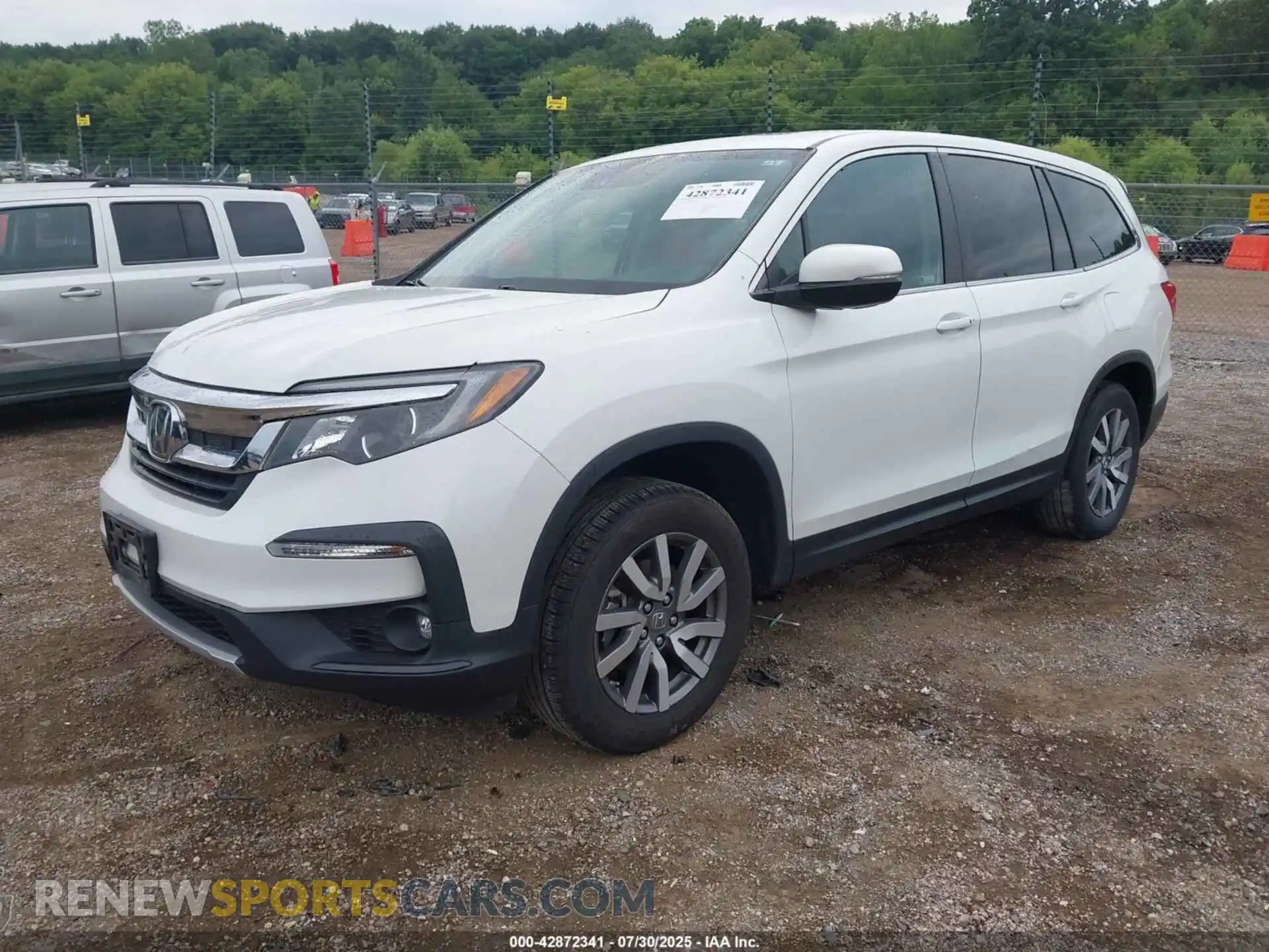 2 Photograph of a damaged car 5FNYF6H56MB064149 HONDA PILOT 2021
