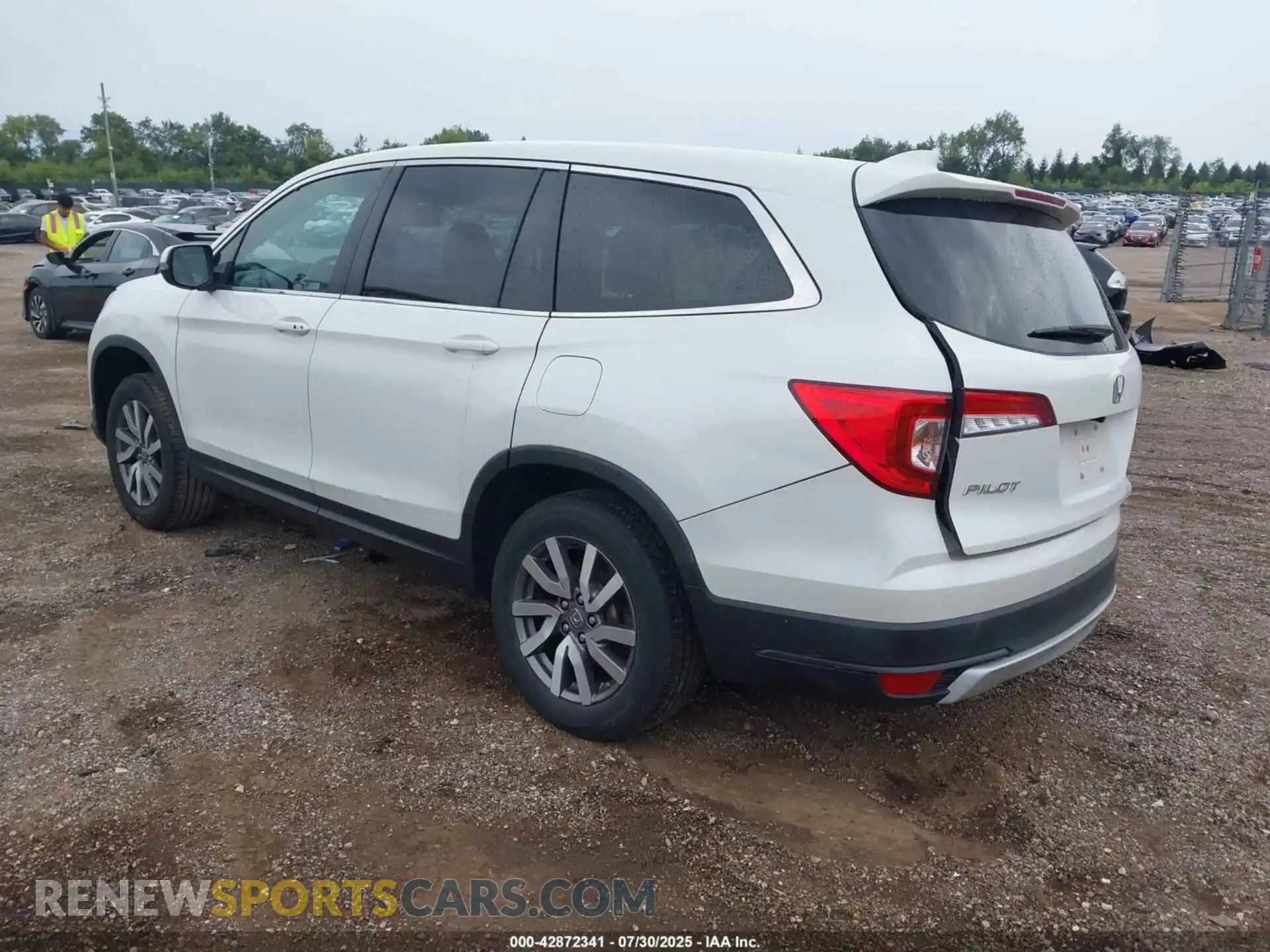 3 Photograph of a damaged car 5FNYF6H56MB064149 HONDA PILOT 2021