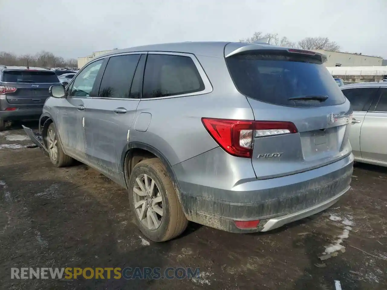 2 Photograph of a damaged car 5FNYF6H57MB047067 HONDA PILOT 2021
