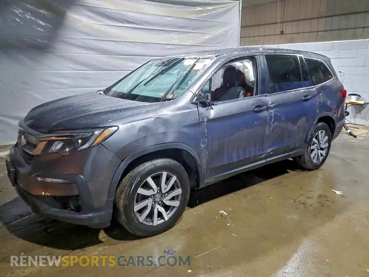 1 fotografías del automóvil dañado 5FNYF6H57MB066962 HONDA PILOT 2021