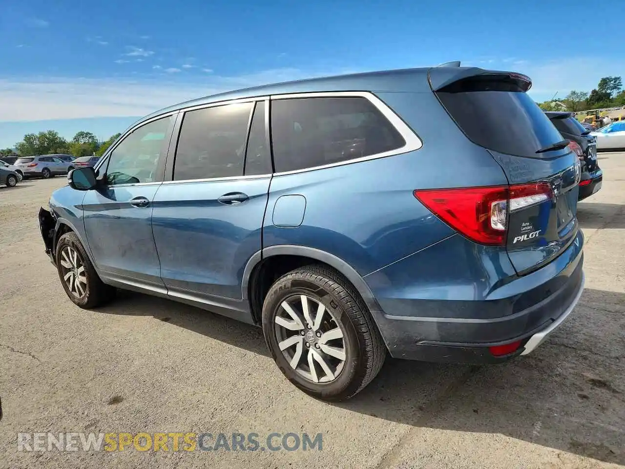 2 Photograph of a damaged car 5FNYF6H57MB103119 HONDA PILOT 2021