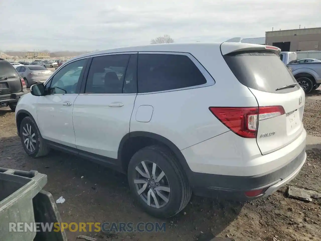 2 Photograph of a damaged car 5FNYF6H58MB090378 HONDA PILOT 2021