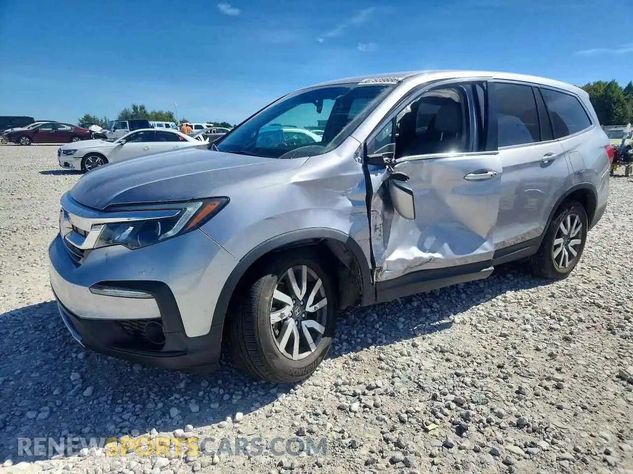 1 fotografías del automóvil dañado 5FNYF6H59MB009730 HONDA PILOT 2021