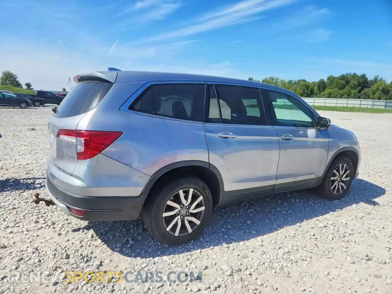 3 fotografías del automóvil dañado 5FNYF6H59MB009730 HONDA PILOT 2021