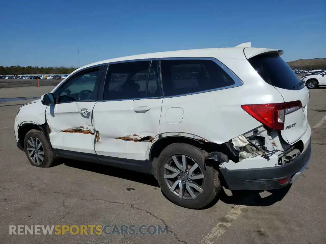 2 Photograph of a damaged car 5FNYF6H59MB051833 HONDA PILOT 2021