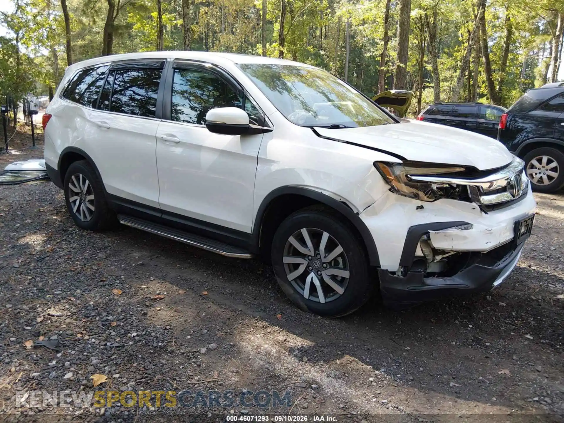 1 Photograph of a damaged car 5FNYF6H5XMB022941 HONDA PILOT 2021