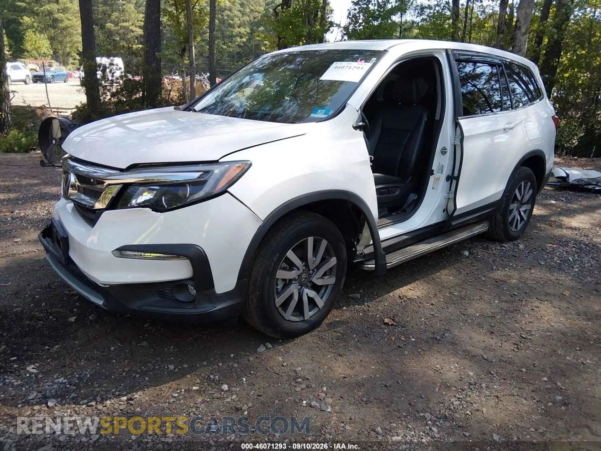 2 Photograph of a damaged car 5FNYF6H5XMB022941 HONDA PILOT 2021