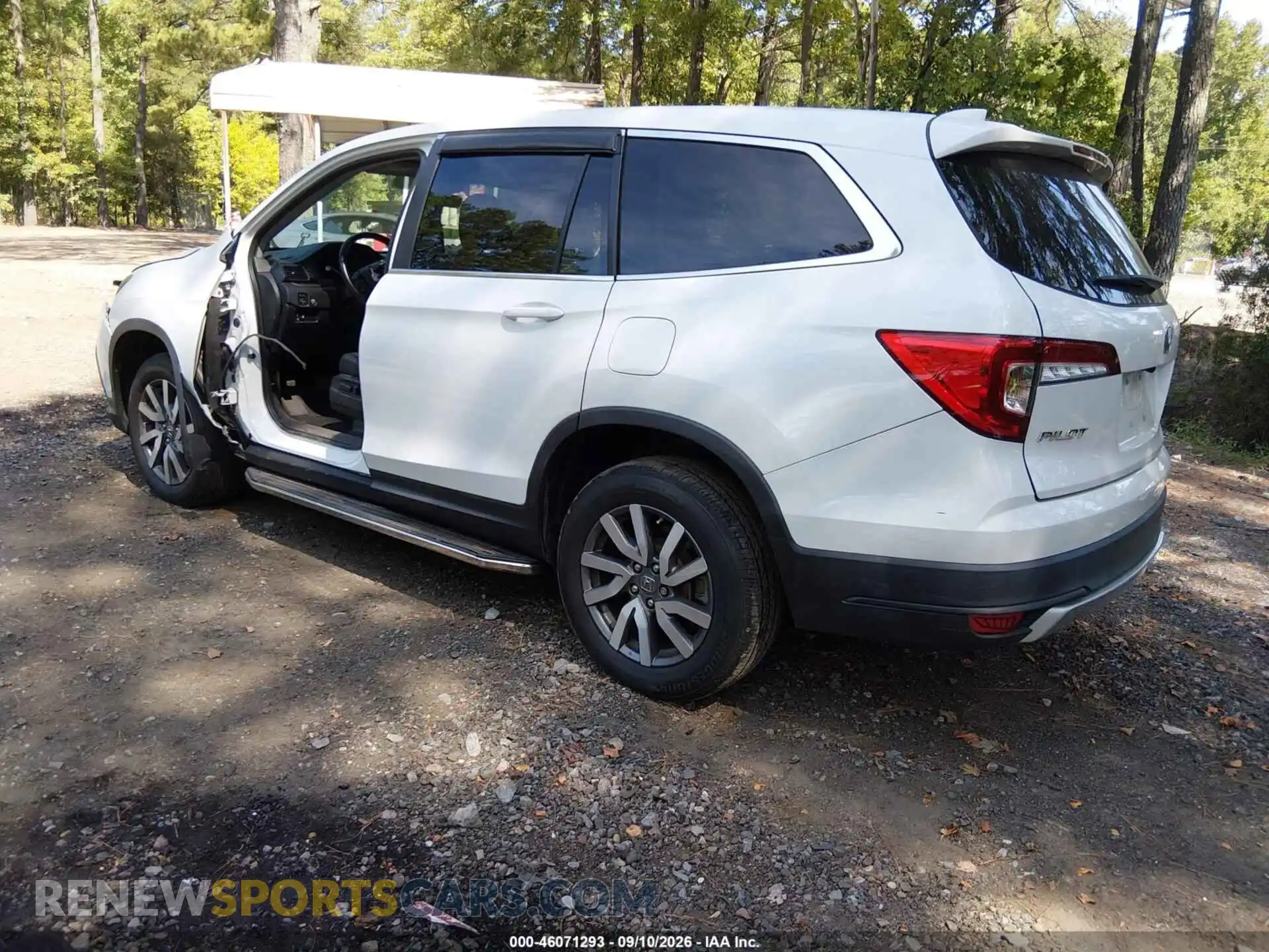 3 Photograph of a damaged car 5FNYF6H5XMB022941 HONDA PILOT 2021