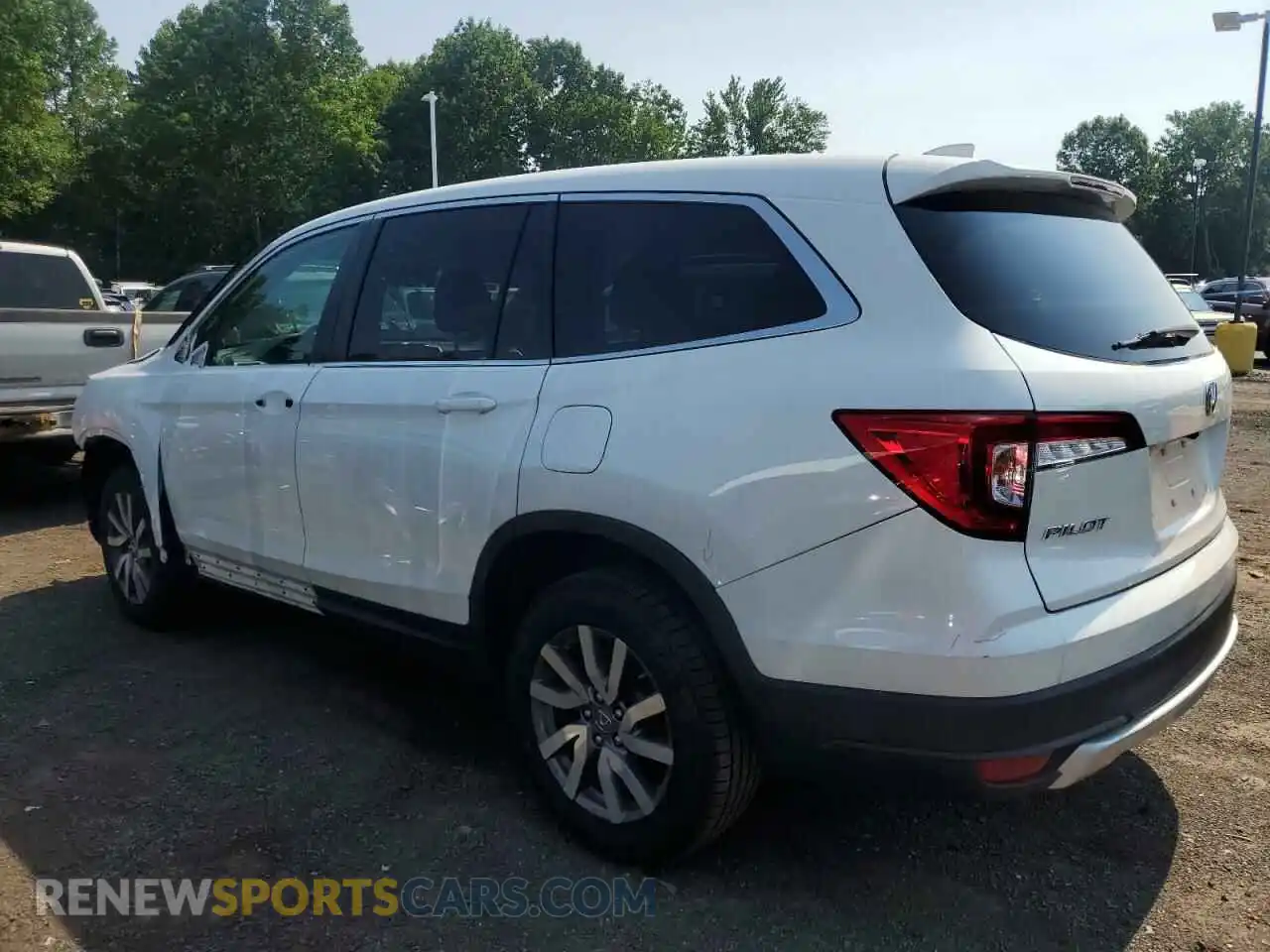 2 Photograph of a damaged car 5FNYF6H5XMB045510 HONDA PILOT 2021