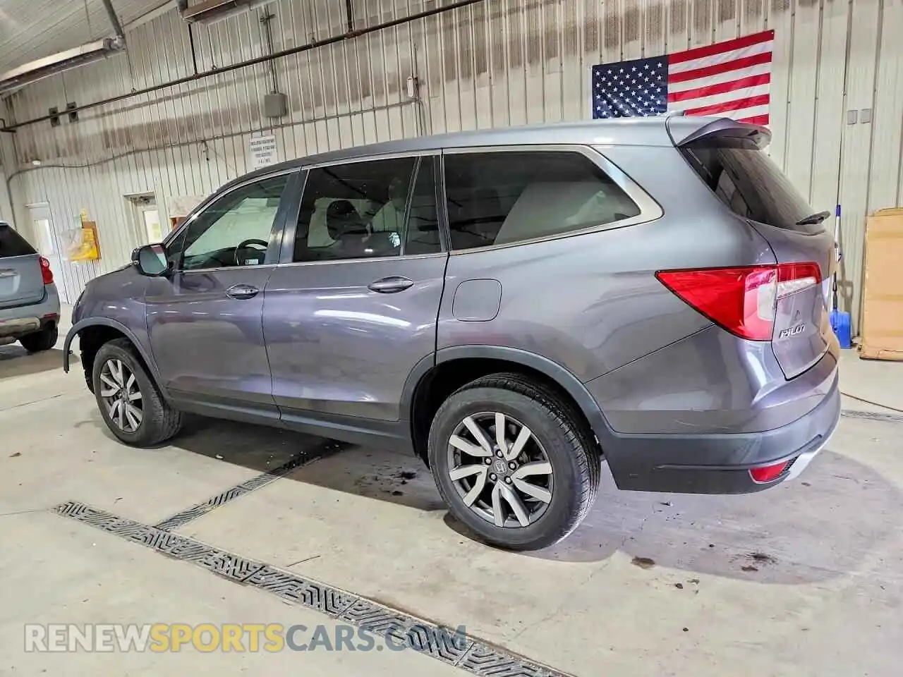 2 Photograph of a damaged car 5FNYF6H5XMB052733 HONDA PILOT 2021