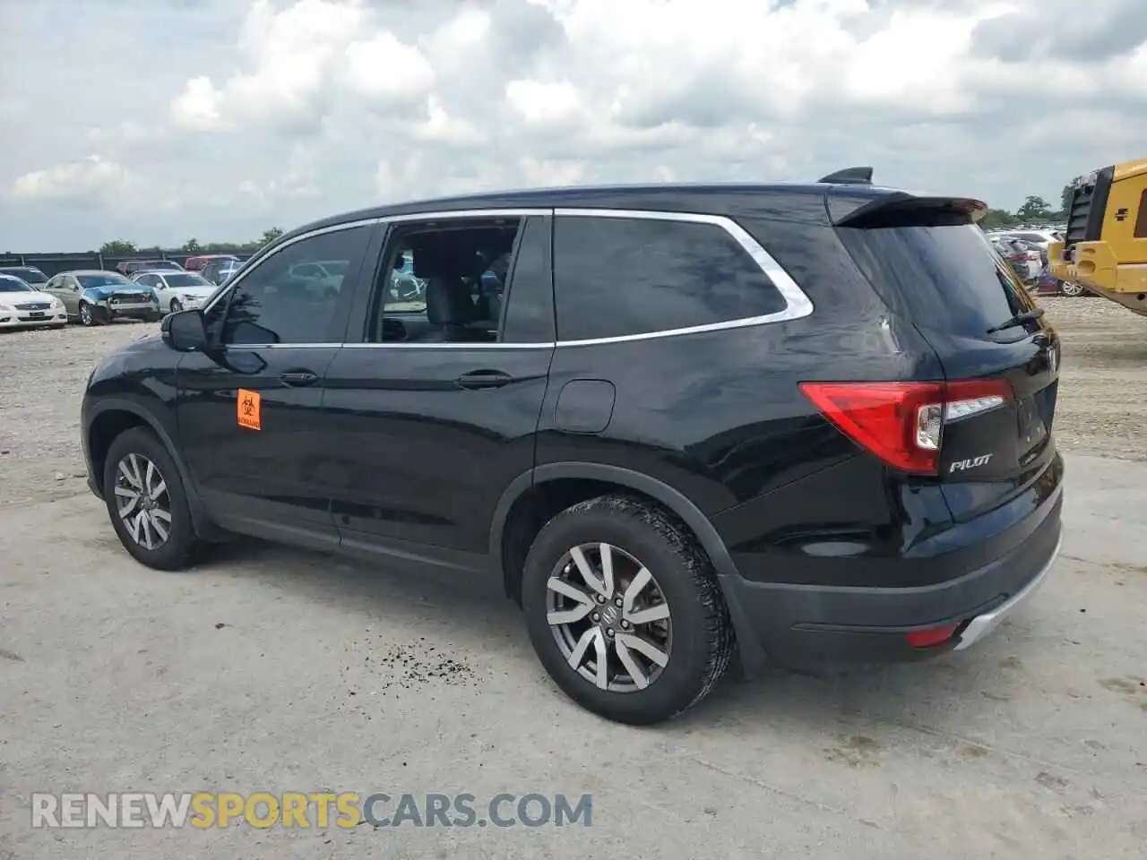2 Photograph of a damaged car 5FNYF6H5XMB072478 HONDA PILOT 2021