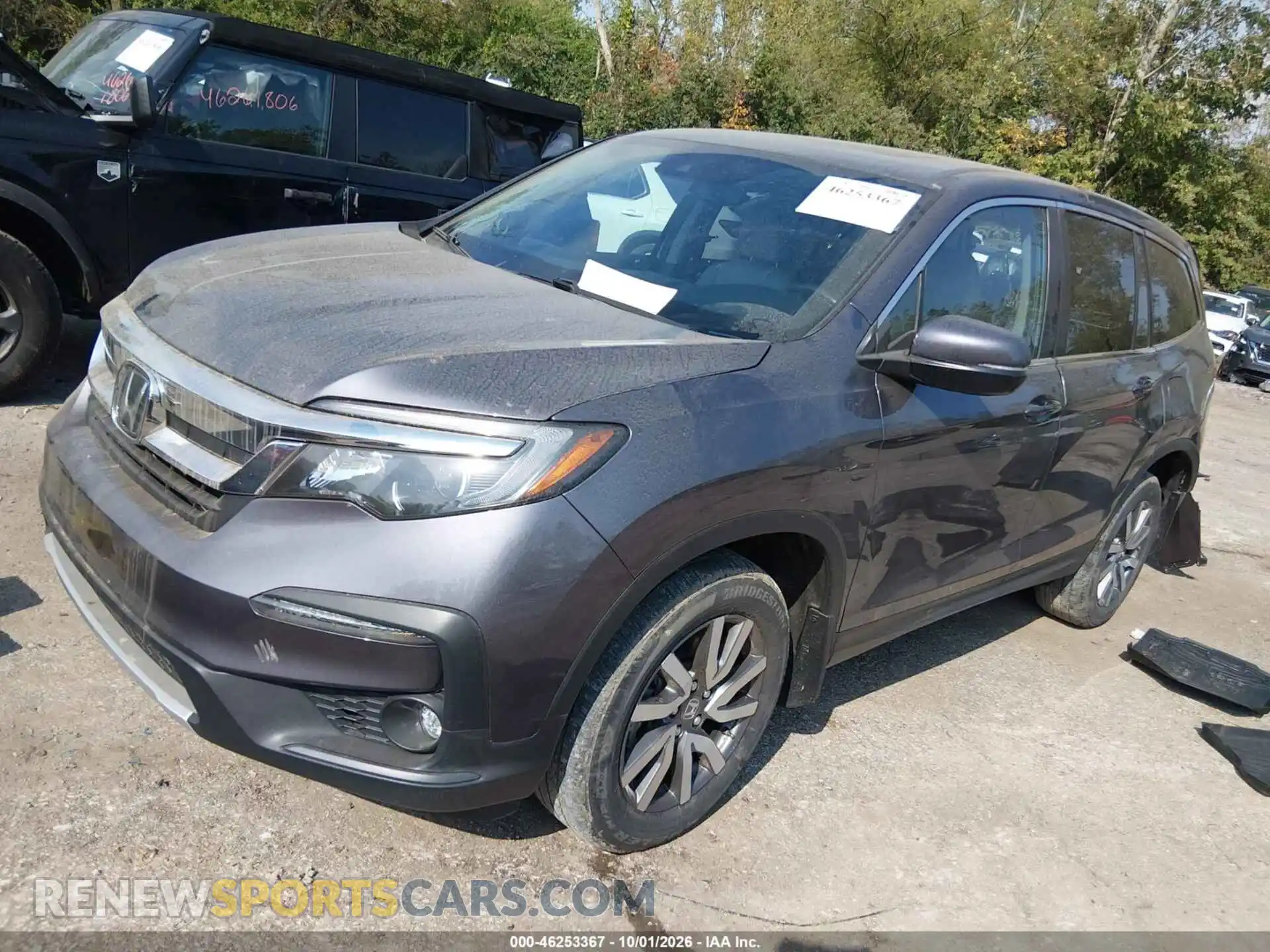 2 Фотография поврежденного автомобиля 5FNYF6H5XMB079835 HONDA PILOT 2021