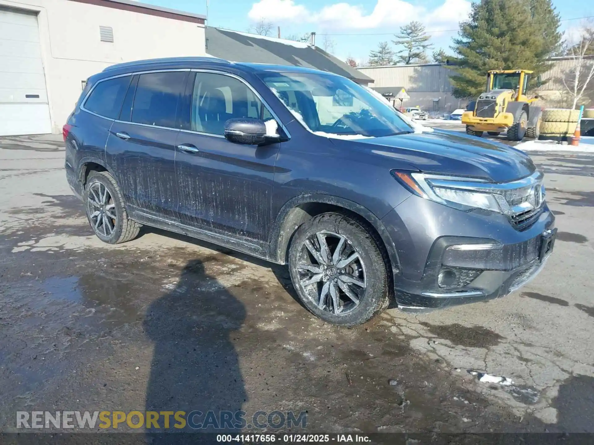 1 Photograph of a damaged car 5FNYF6H61MB089338 HONDA PILOT 2021