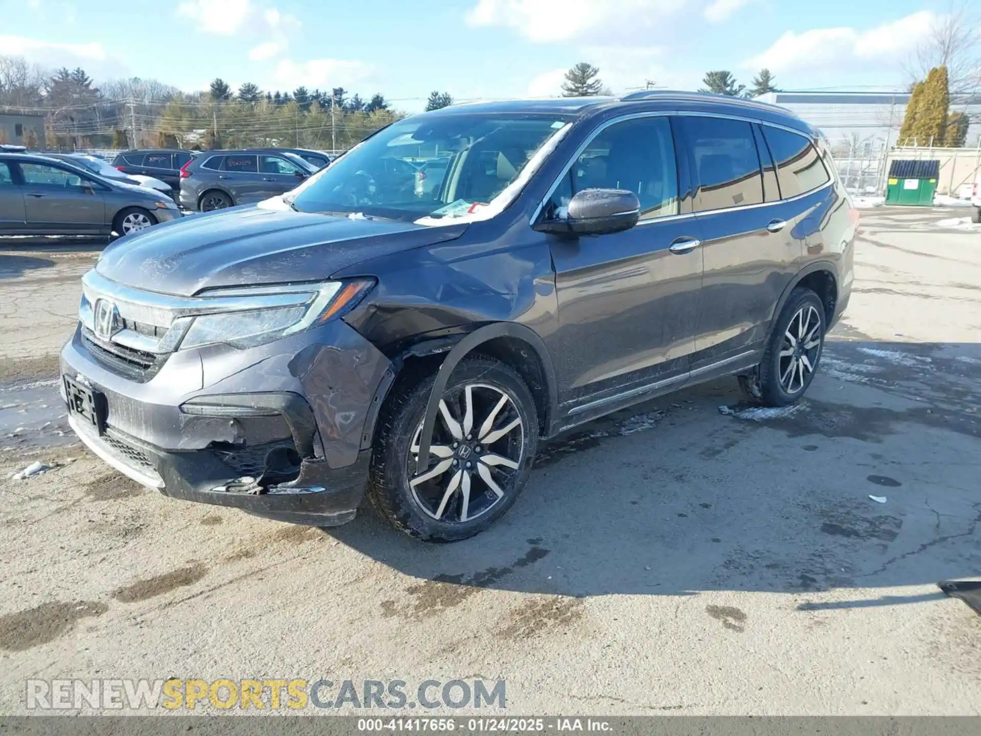 2 Photograph of a damaged car 5FNYF6H61MB089338 HONDA PILOT 2021