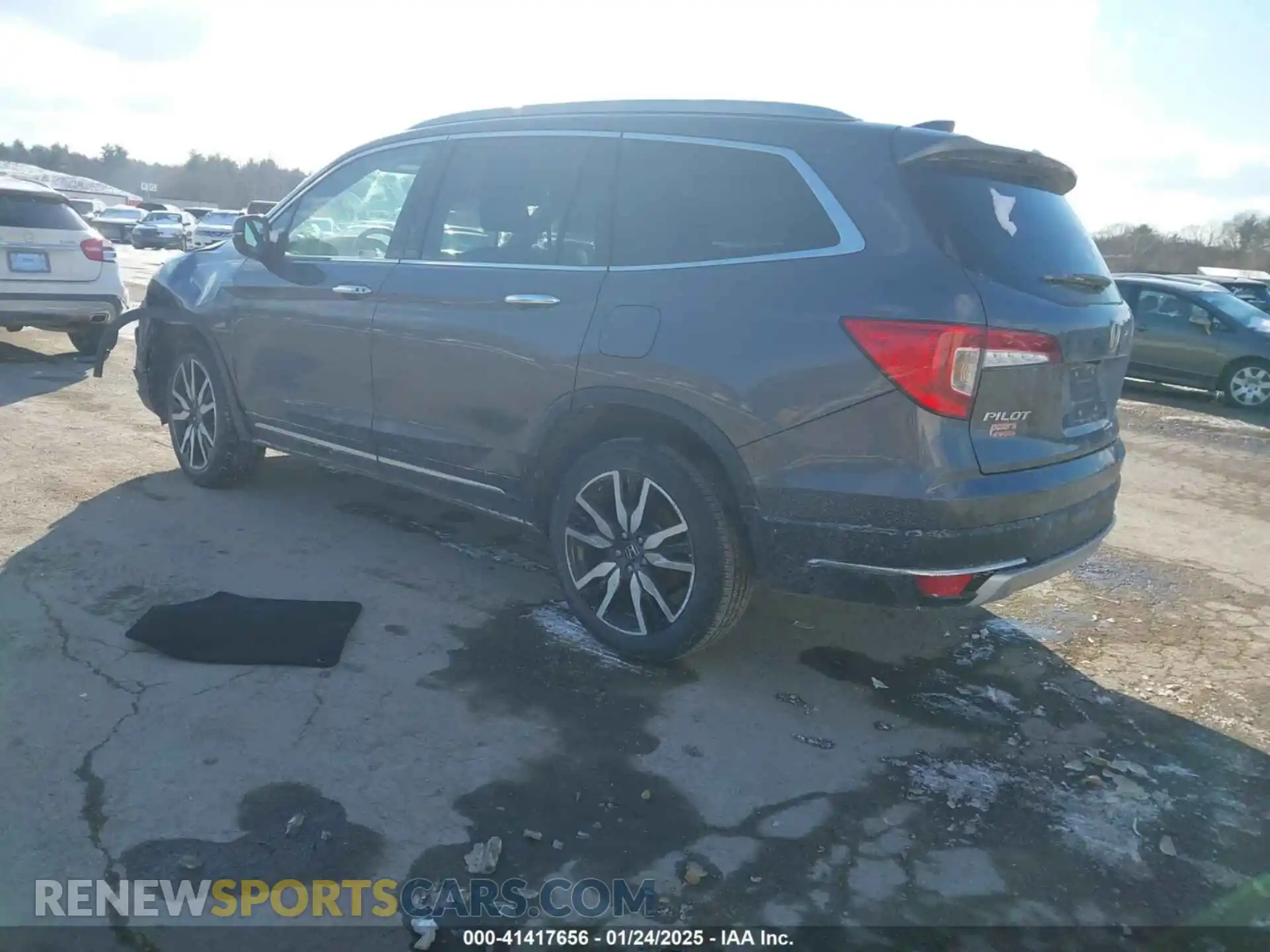 3 Photograph of a damaged car 5FNYF6H61MB089338 HONDA PILOT 2021