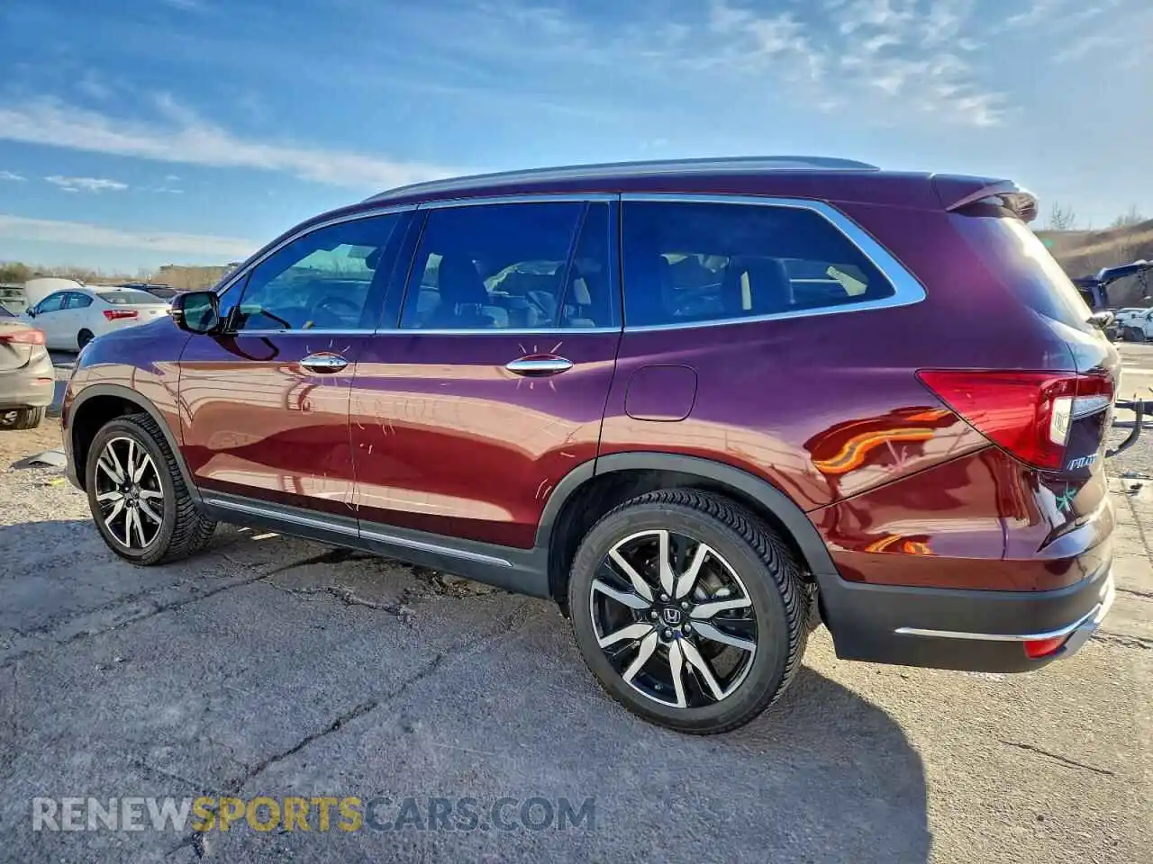 2 Photograph of a damaged car 5FNYF6H63MB079121 HONDA PILOT 2021