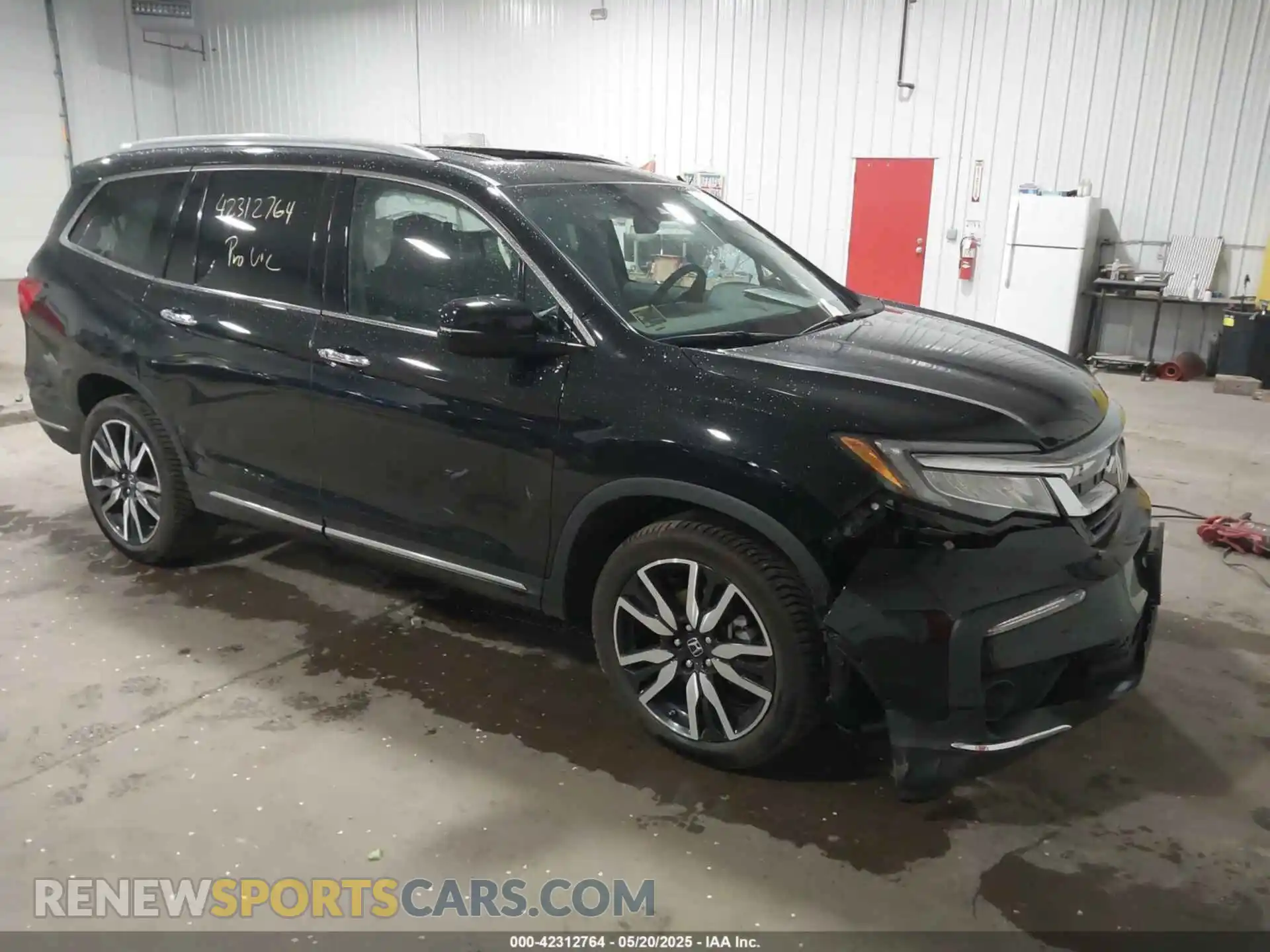 1 Photograph of a damaged car 5FNYF6H63MB082603 HONDA PILOT 2021