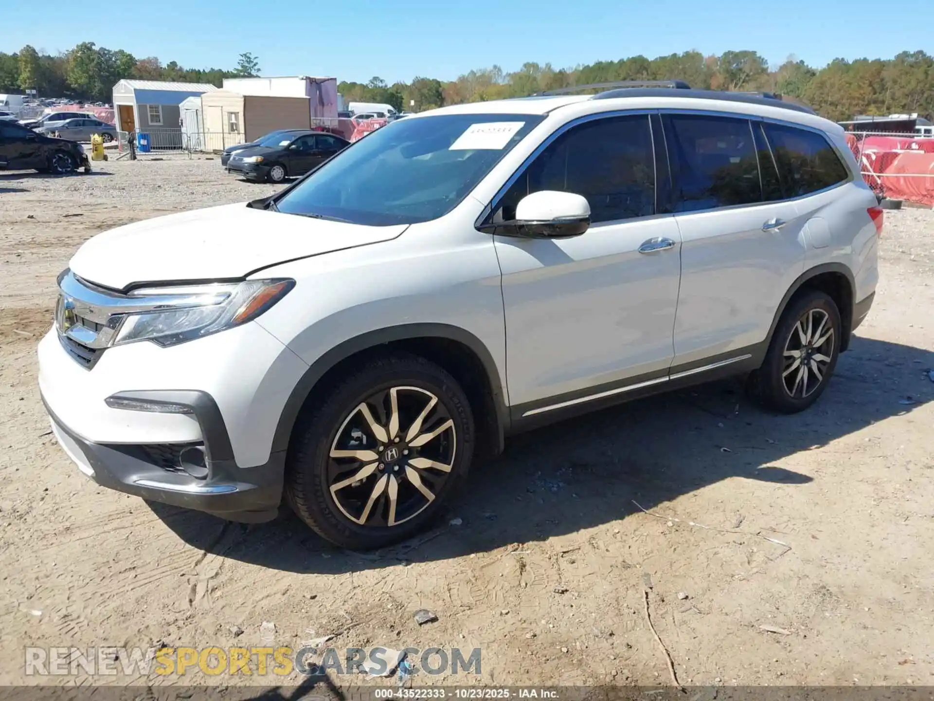 2 Photograph of a damaged car 5FNYF6H65MB045407 HONDA PILOT 2021