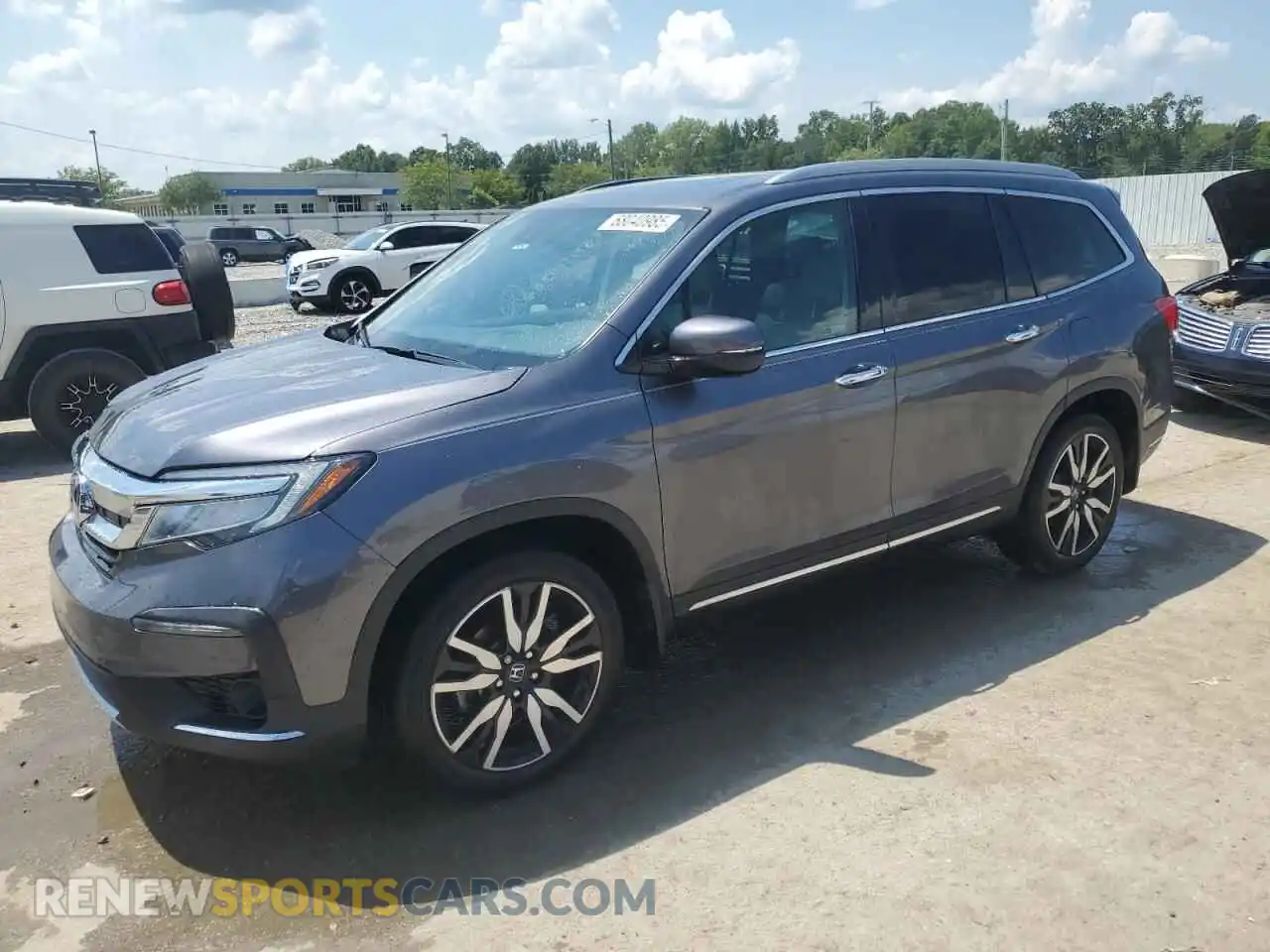 1 Photograph of a damaged car 5FNYF6H67MB060507 HONDA PILOT 2021