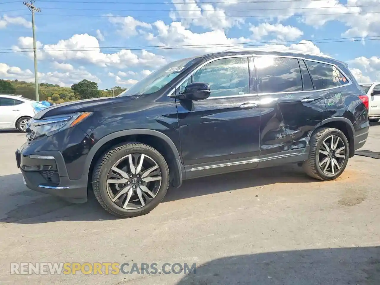 1 Фотография поврежденного автомобиля 5FNYF6H68MB006519 HONDA PILOT 2021