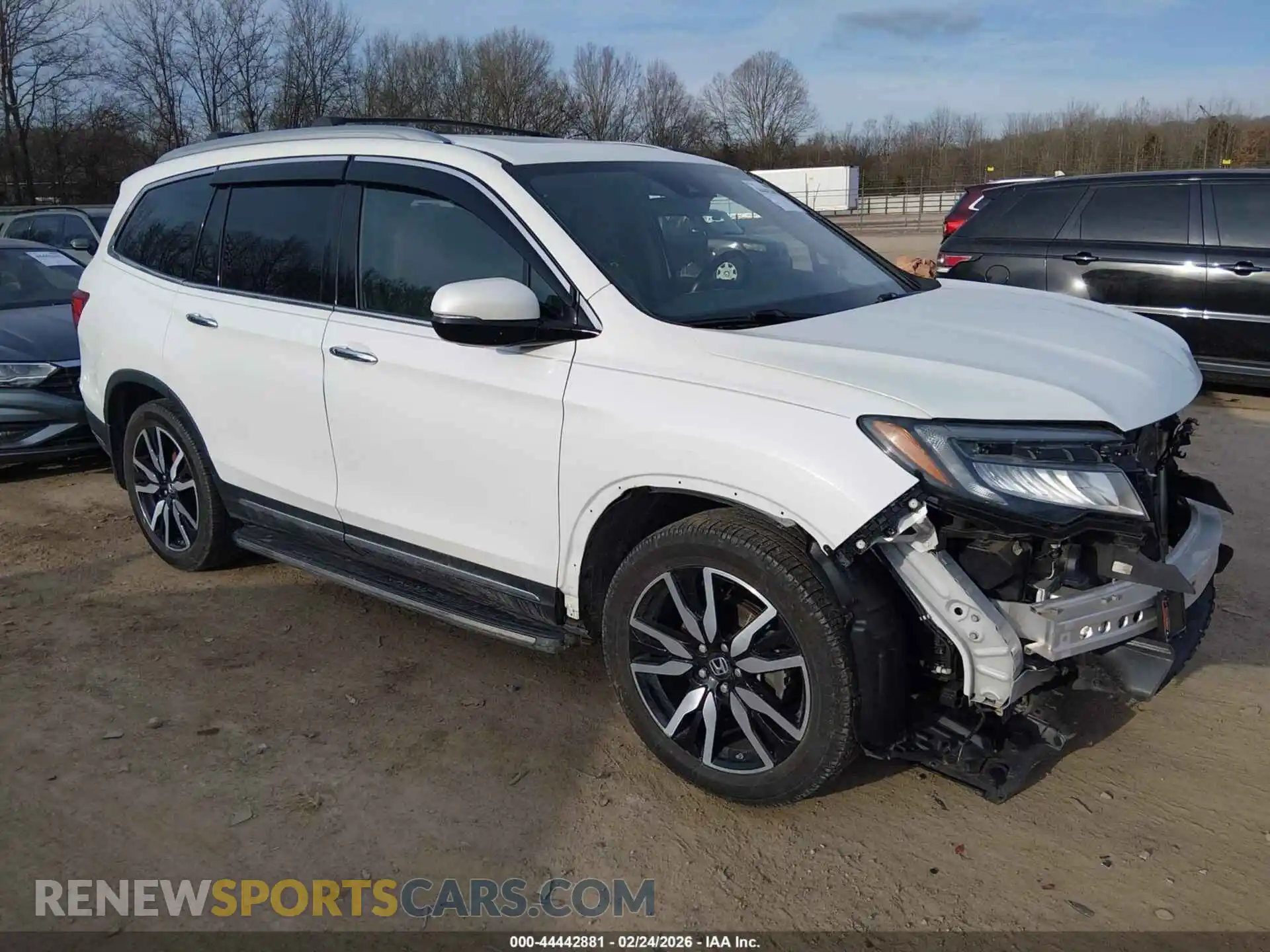 1 Photograph of a damaged car 5FNYF6H69MB004942 HONDA PILOT 2021