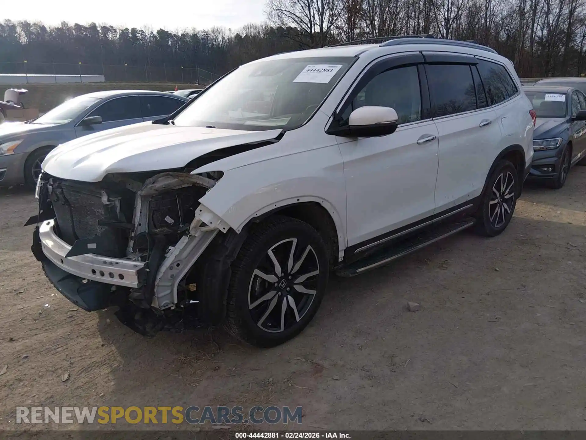 2 Photograph of a damaged car 5FNYF6H69MB004942 HONDA PILOT 2021