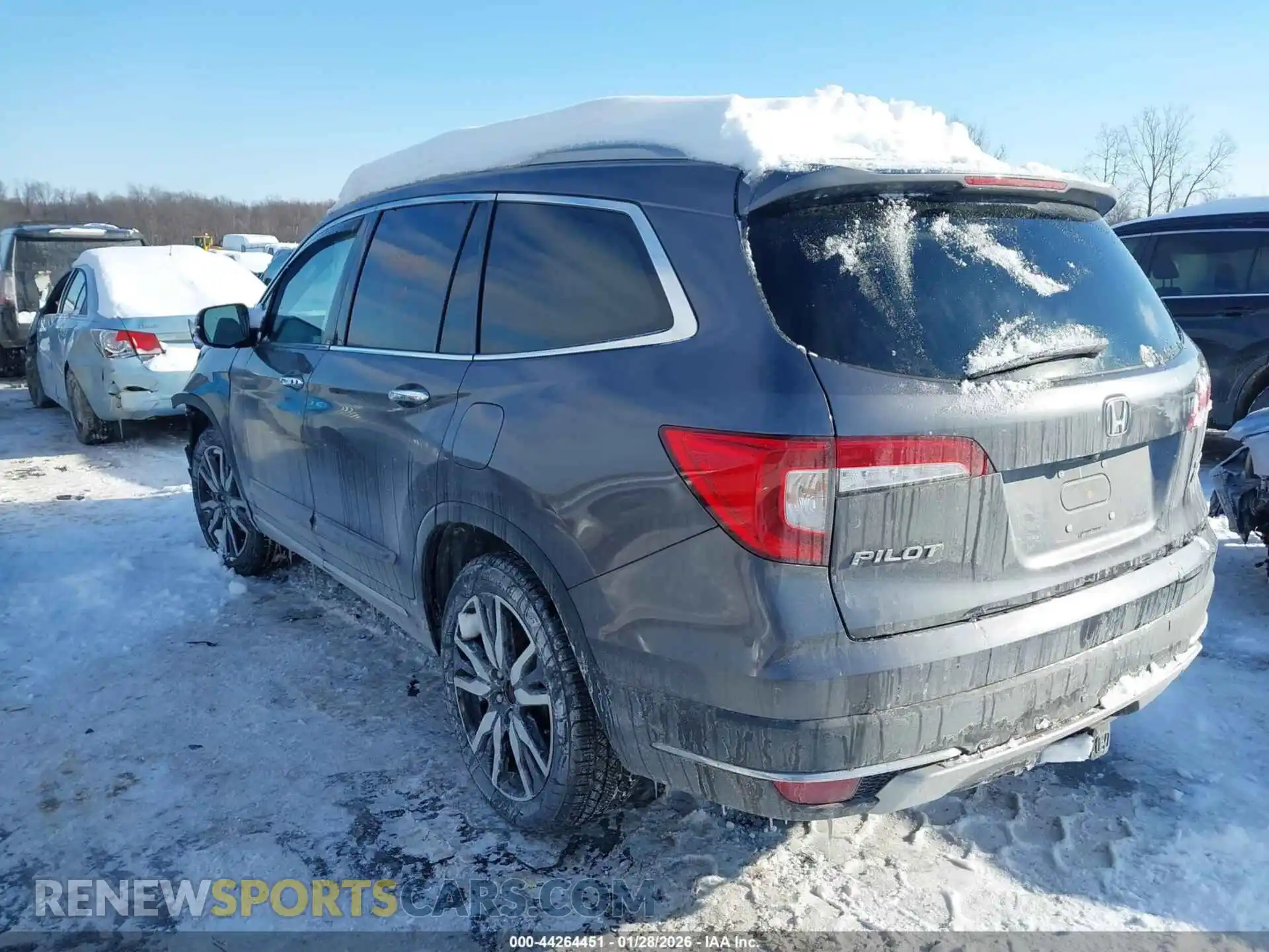 3 Photograph of a damaged car 5FNYF6H69MB077468 HONDA PILOT 2021