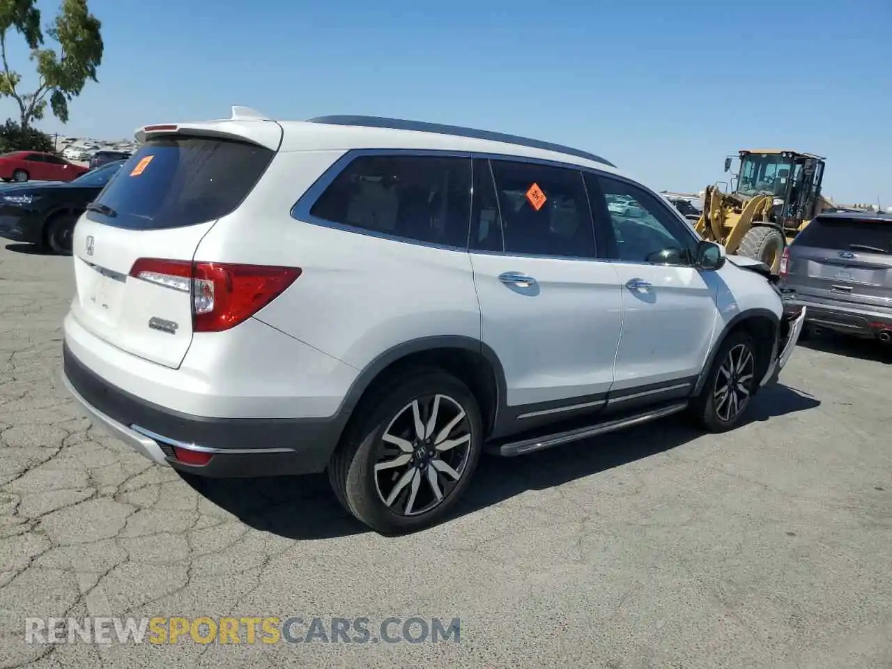 3 Photograph of a damaged car 5FNYF6H6XMB074918 HONDA PILOT 2021
