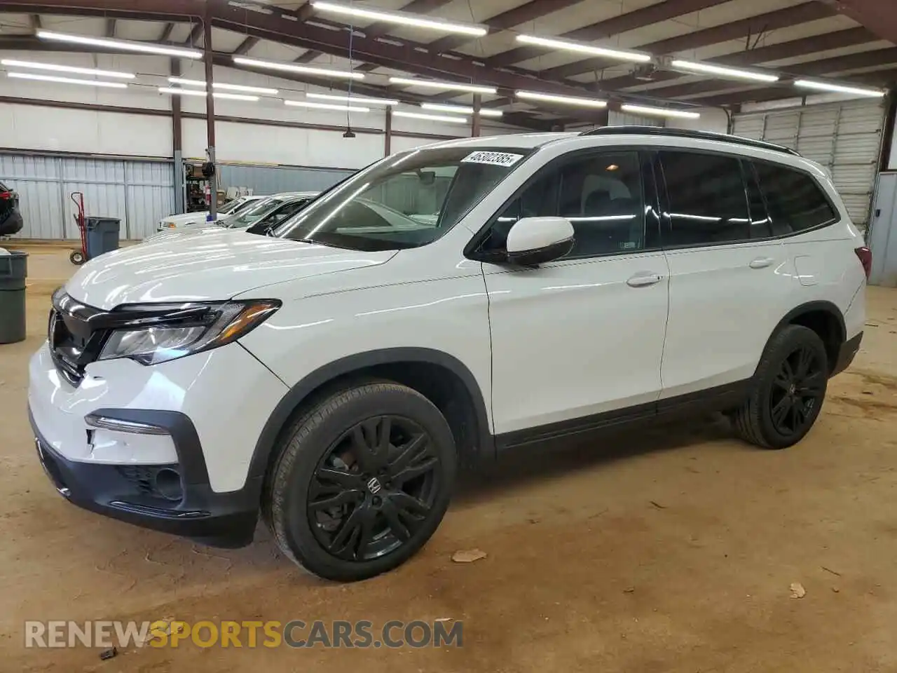 1 Photograph of a damaged car 5FNYF6H70MB065573 HONDA PILOT 2021