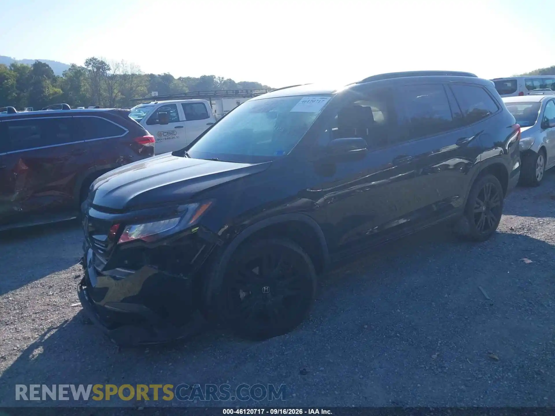 2 Photograph of a damaged car 5FNYF6H73MB051974 HONDA PILOT 2021