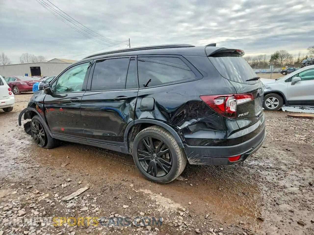 2 Photograph of a damaged car 5FNYF6H74MB052972 HONDA PILOT 2021