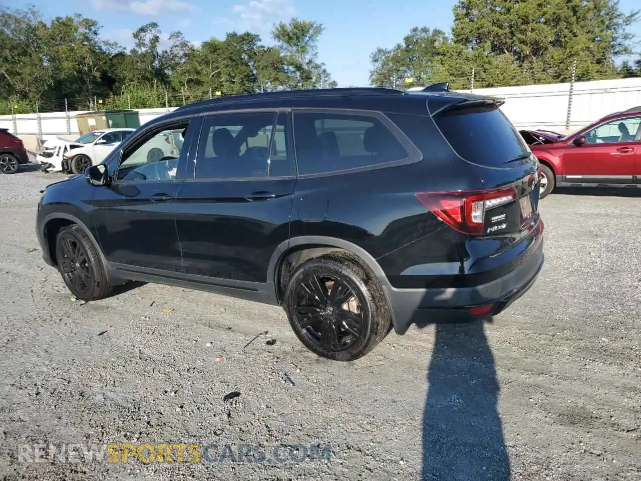 2 Photograph of a damaged car 5FNYF6H76MB028978 HONDA PILOT 2021