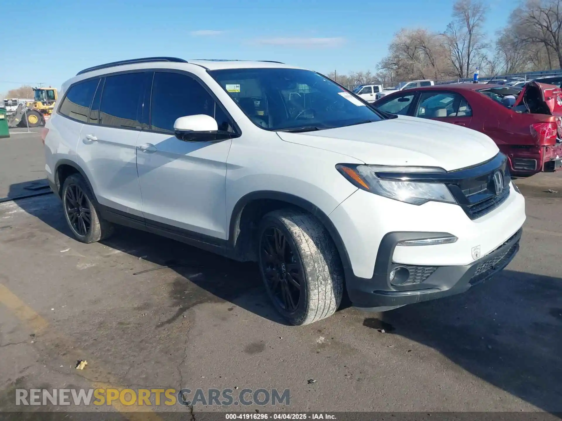 1 Photograph of a damaged car 5FNYF6H77MB027077 HONDA PILOT 2021