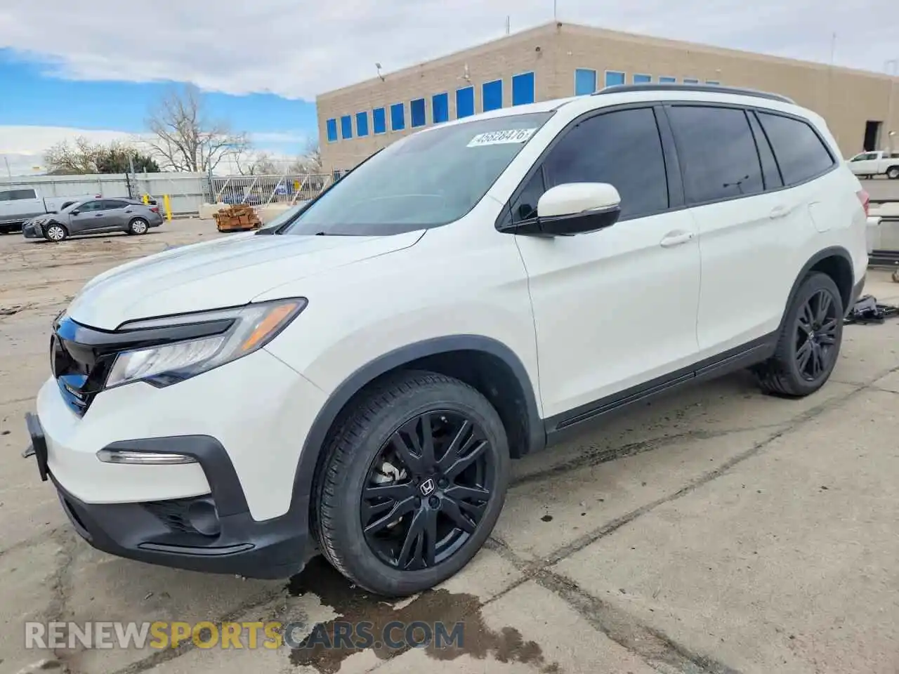 1 Photograph of a damaged car 5FNYF6H77MB068230 HONDA PILOT 2021