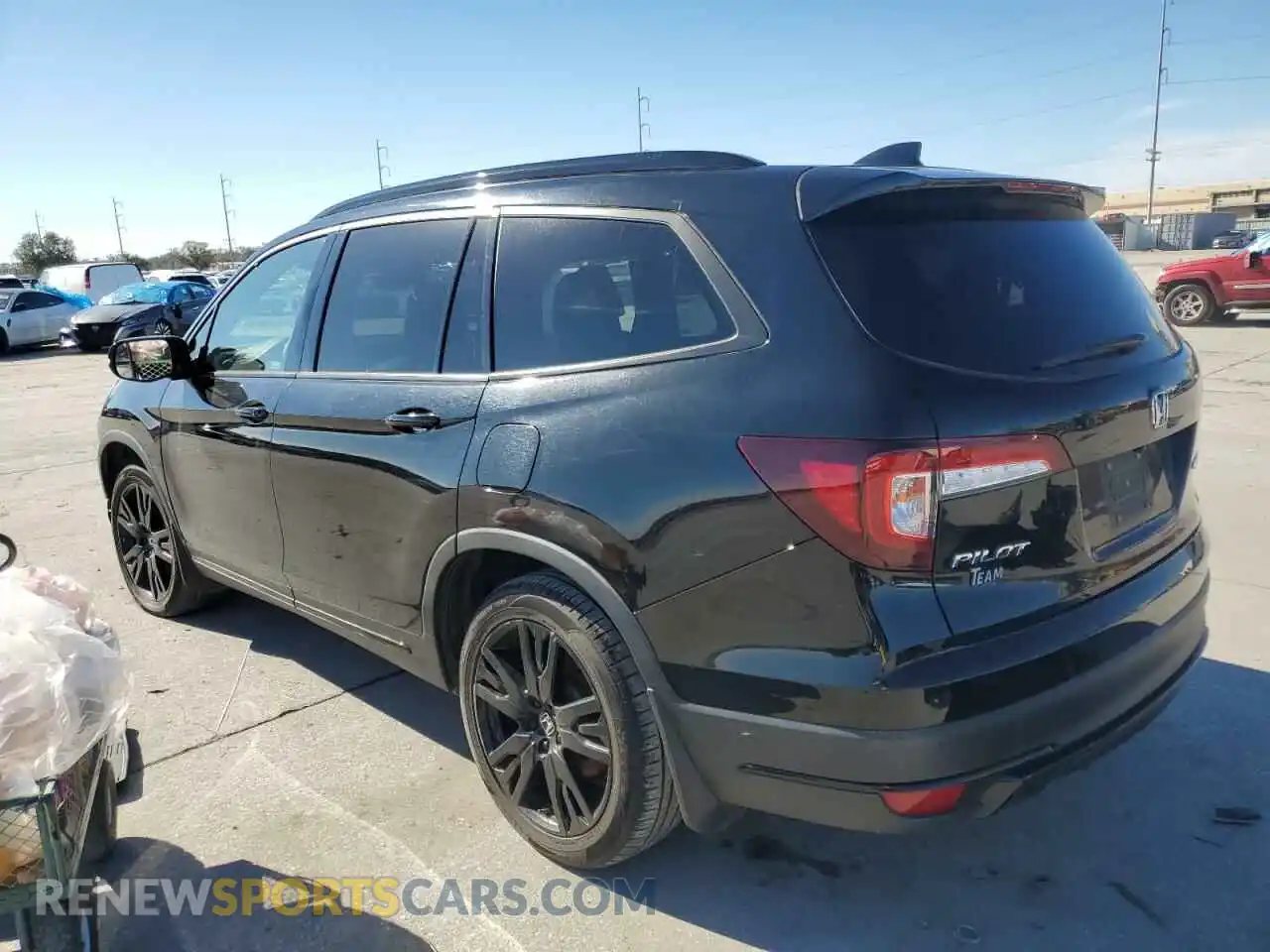 2 Photograph of a damaged car 5FNYF6H79MB045547 HONDA PILOT 2021