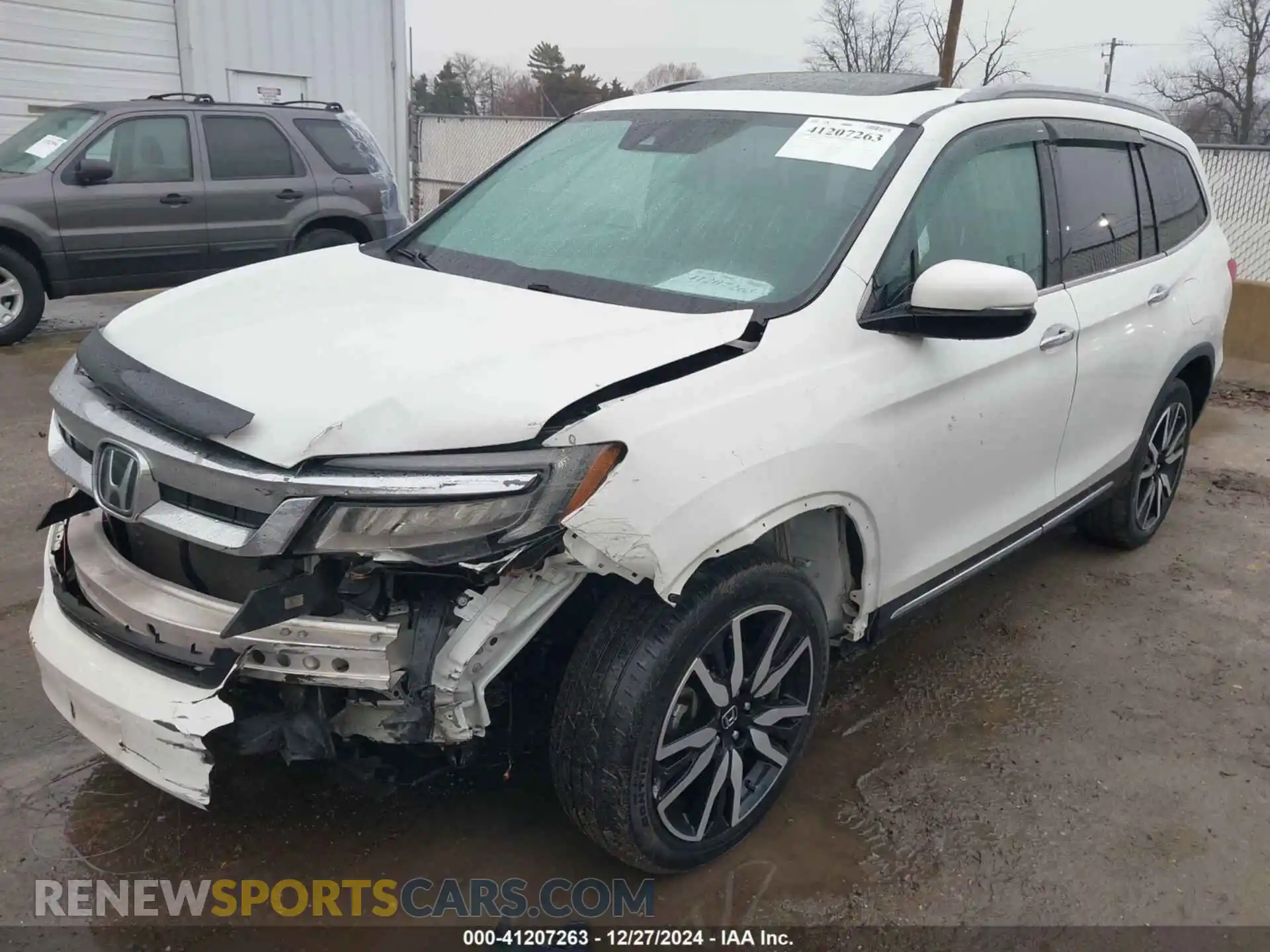 2 Photograph of a damaged car 5FNYF6H90MB031795 HONDA PILOT 2021