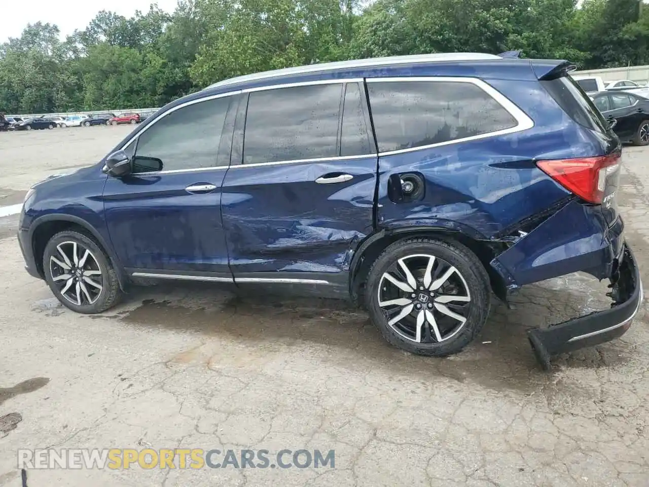 2 Фотография поврежденного автомобиля 5FNYF6H93MB014795 HONDA PILOT 2021
