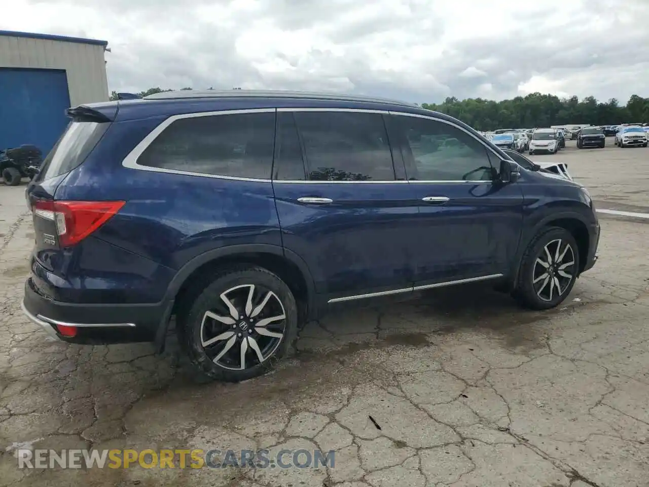 3 Фотография поврежденного автомобиля 5FNYF6H93MB014795 HONDA PILOT 2021