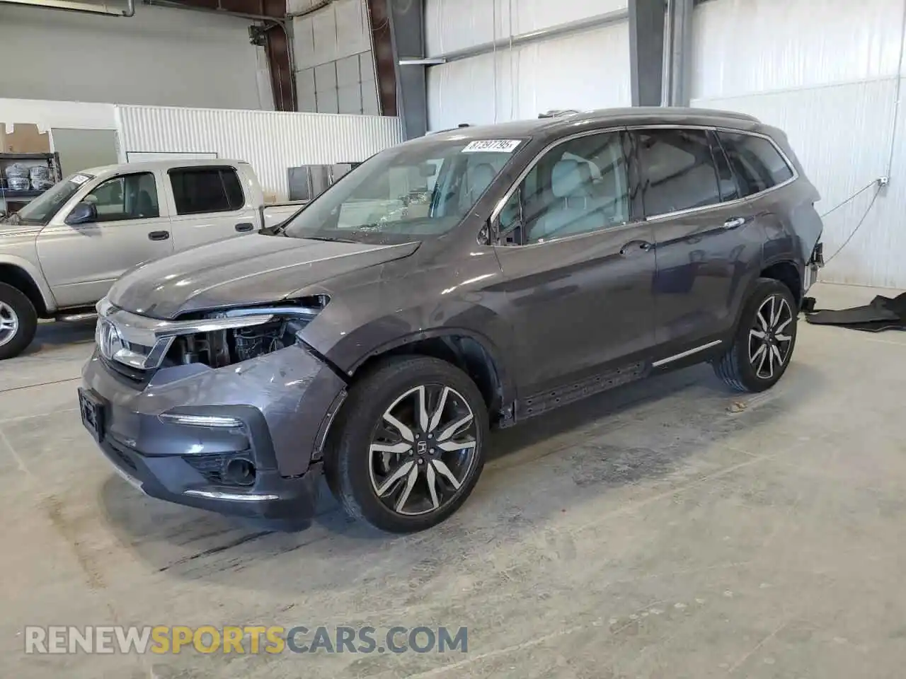1 Photograph of a damaged car 5FNYF6H94MB034098 HONDA PILOT 2021
