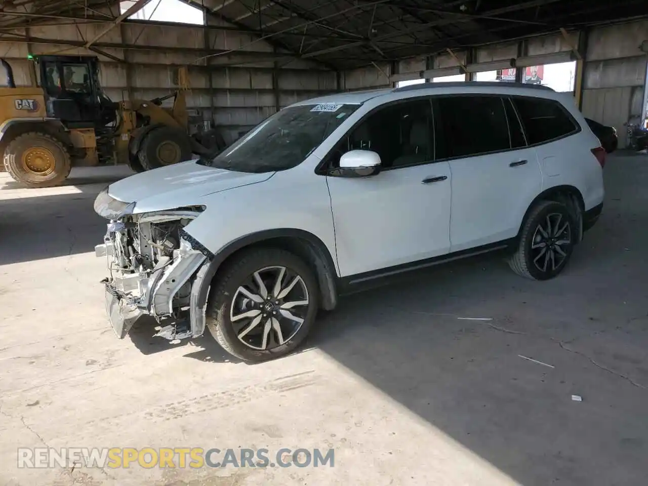 1 Photograph of a damaged car 5FNYF6H94MB047983 HONDA PILOT 2021