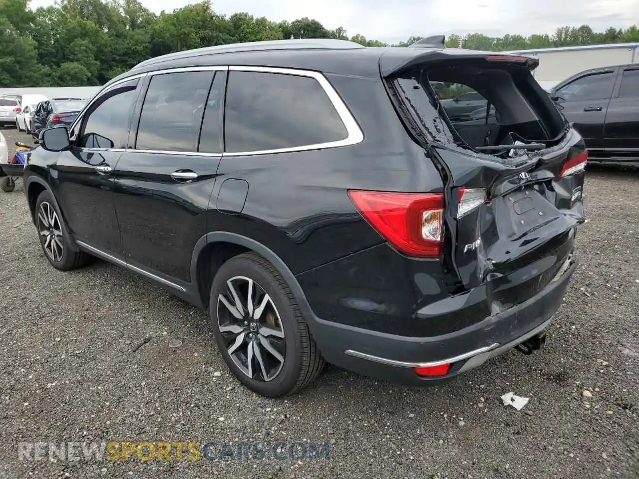 2 Photograph of a damaged car 5FNYF6H95MB045000 HONDA PILOT 2021