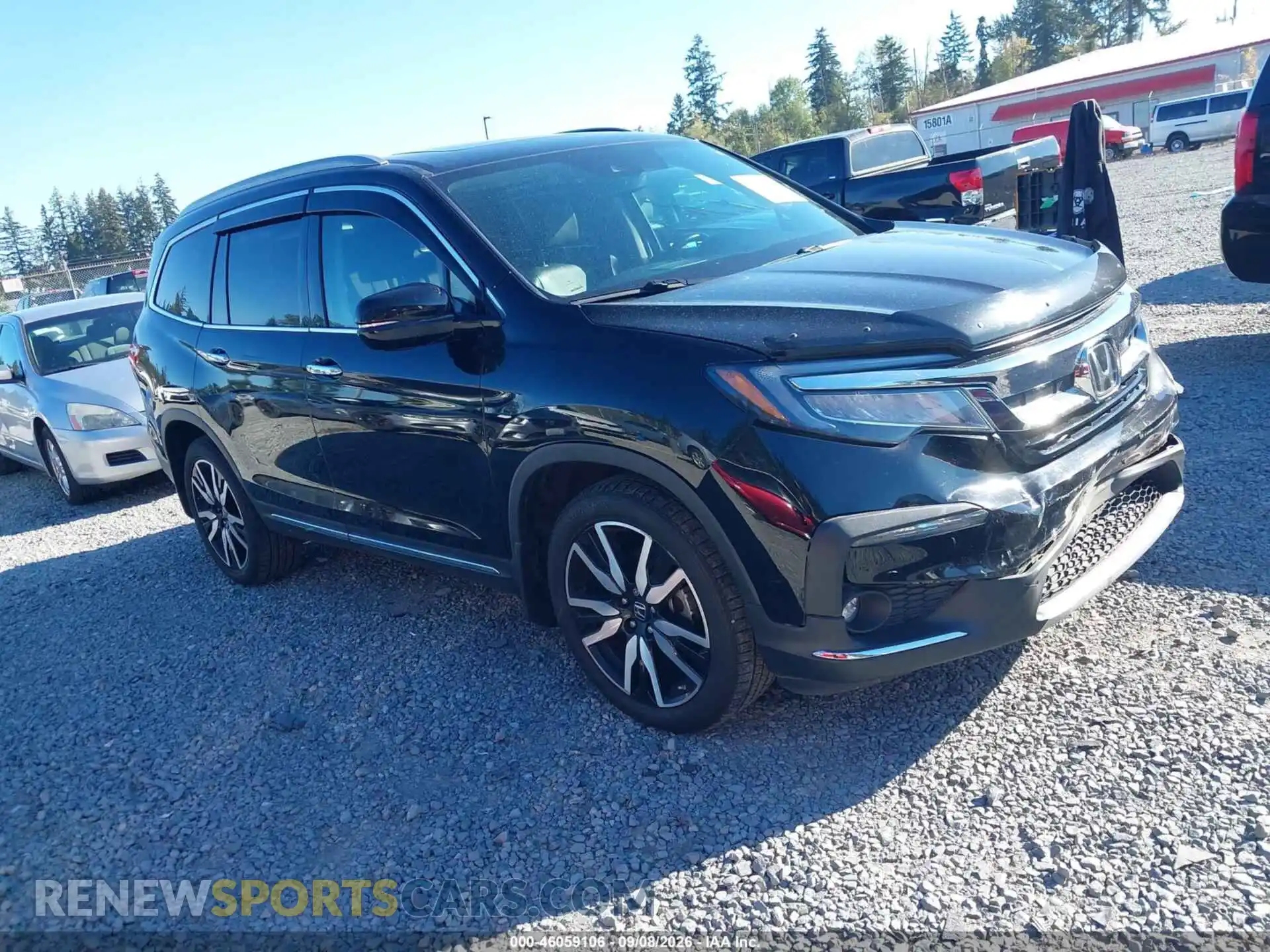 1 fotografías del automóvil dañado 5FNYF6H95MB053971 HONDA PILOT 2021